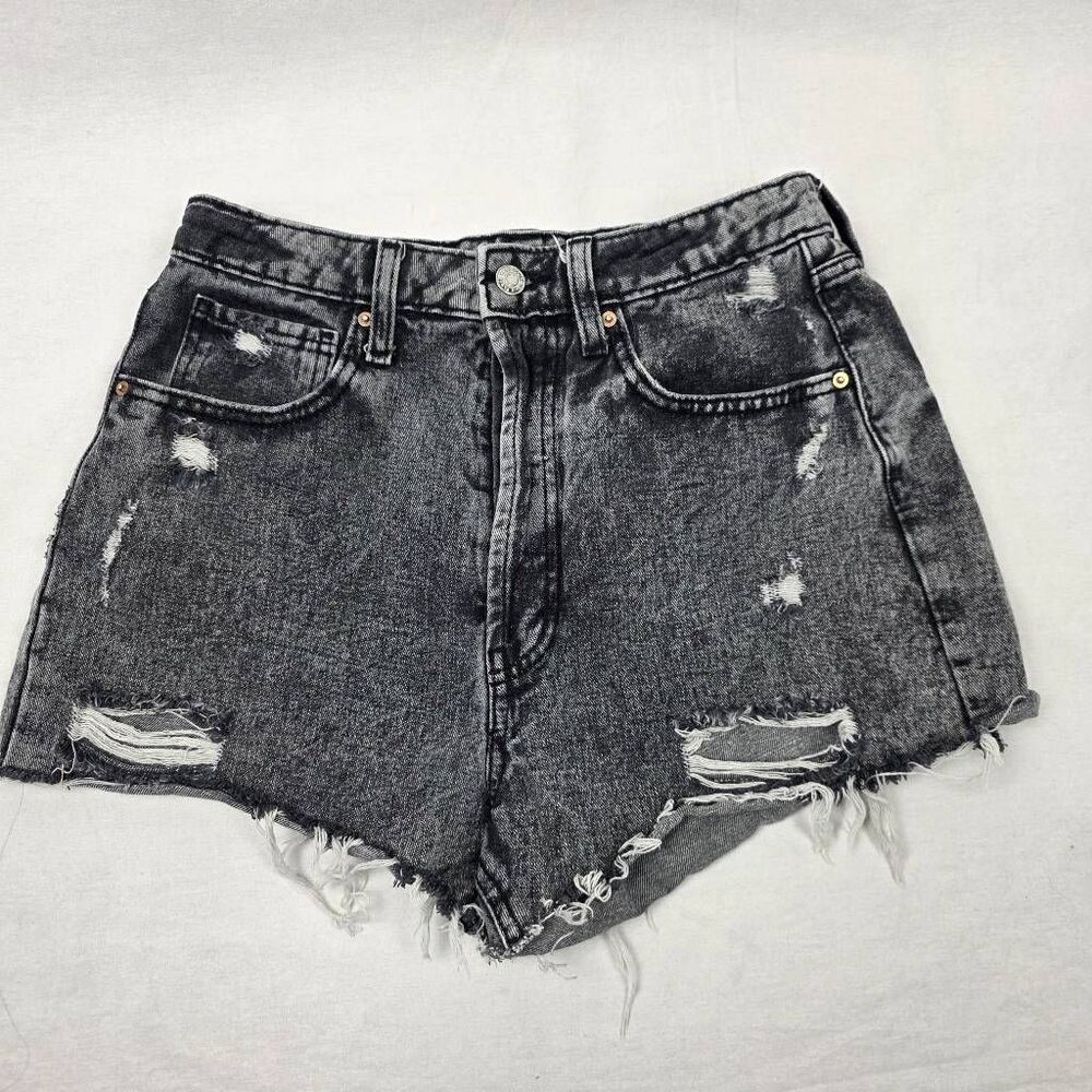 Wild Fable Highest Rise Distressed Denim Shorts 8